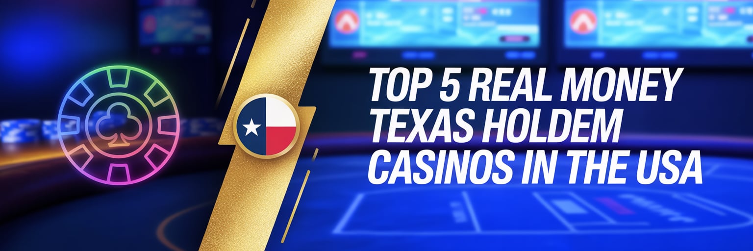 Top 5 Real Money Texas Holdem Casinos in the USA